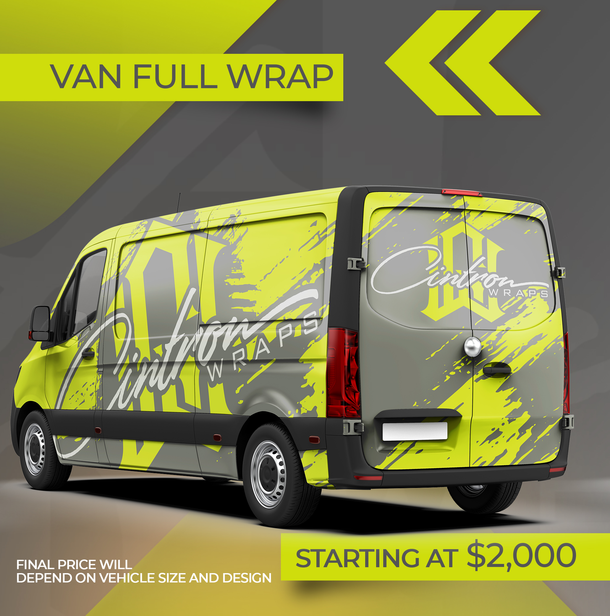 Commercial Partial Wrap Starting at: